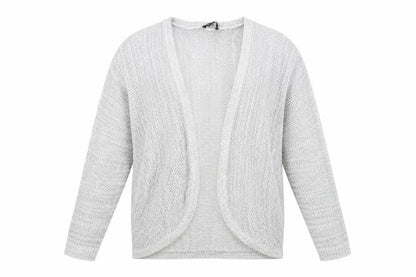 Womens UK Size 8 Select Grey Cardigan Jumper