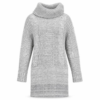 Womens UK Size 10 Lipsy Grey Tunic Jumper