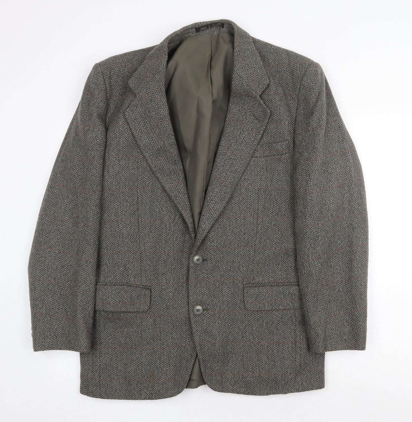 Mens UK Size 40 Greenwoods Regular Grey Suit Jacket