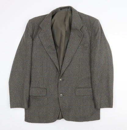 Mens UK Size 40 Greenwoods Regular Grey Suit Jacket