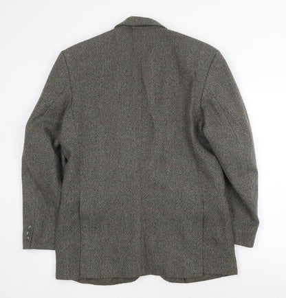 Mens UK Size 40 Greenwoods Regular Grey Suit Jacket