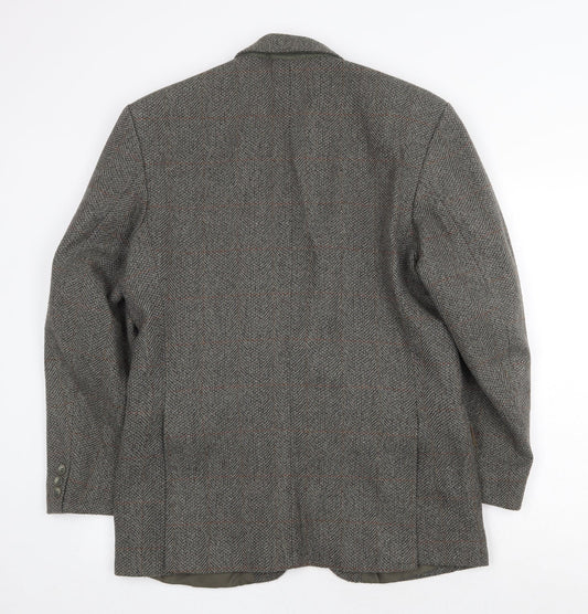 Mens UK Size 40 Greenwoods Regular Grey Suit Jacket