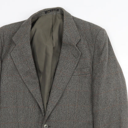 Mens UK Size 40 Greenwoods Regular Grey Suit Jacket