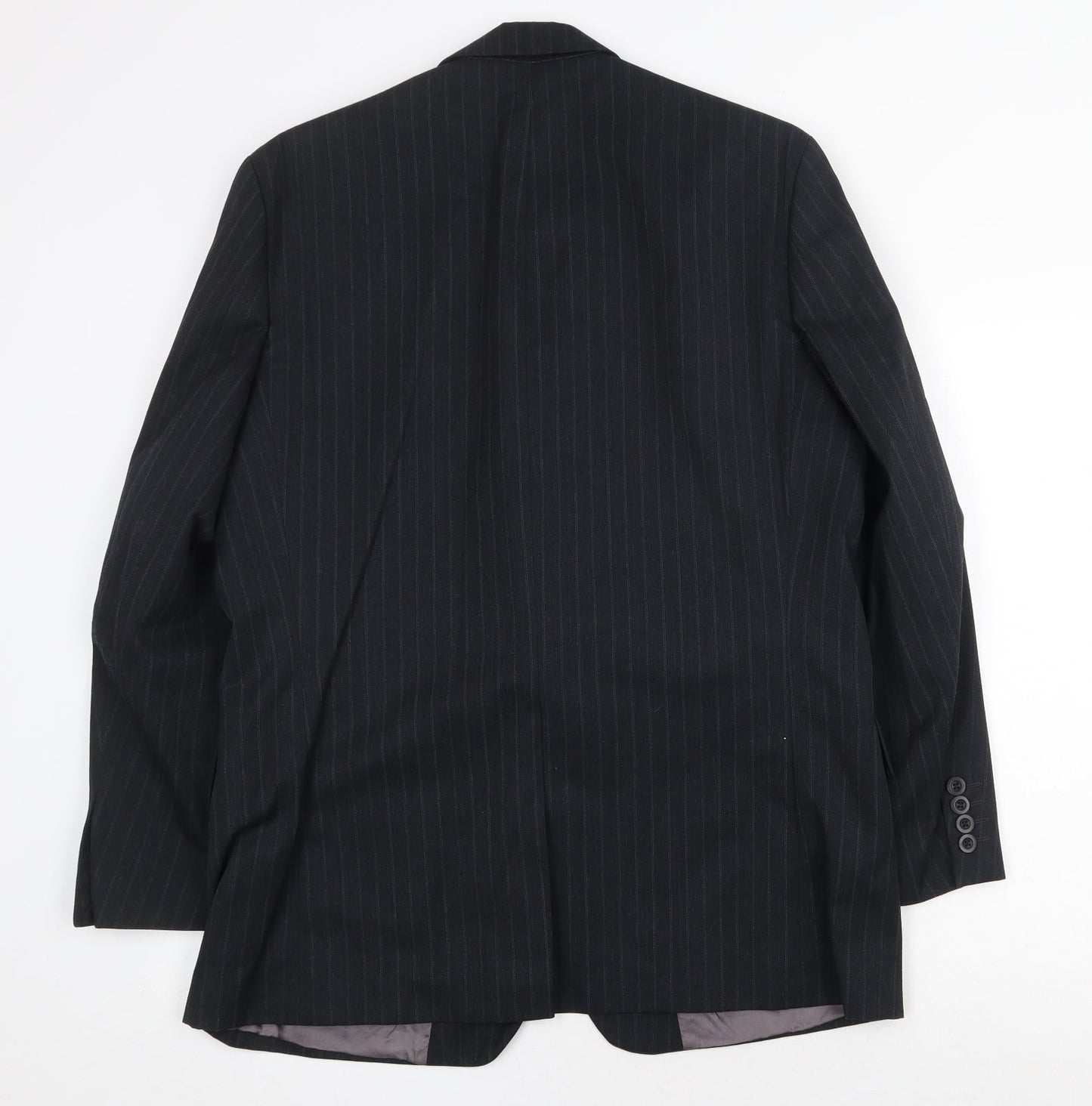 Mens UK Size 40 Daniel Grahame Regular Black Suit Jacket
