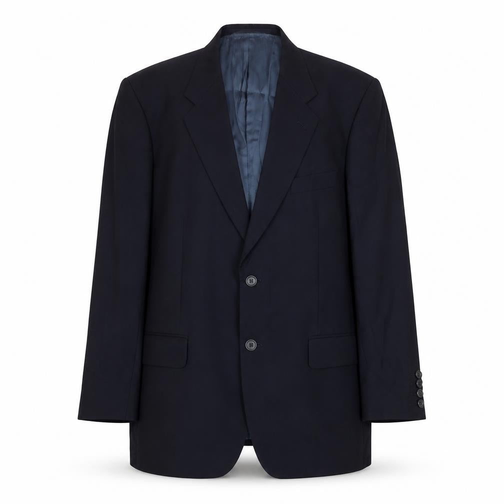 Mens UK Size 40 Marks and Spencer Regular Blue Suit Jacket