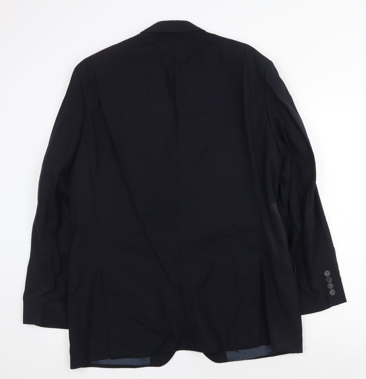 Mens UK Size 40 Marks and Spencer Regular Blue Suit Jacket