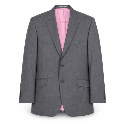 Mens UK Size 42 Aspen & Court Regular Grey Suit Jacket