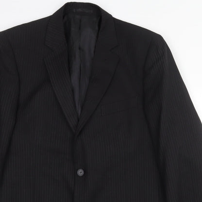 Mens UK Size 40 Taylor & Wright Regular Black Suit Jacket