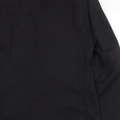 Mens UK Size 40 Taylor & Wright Regular Black Suit Jacket