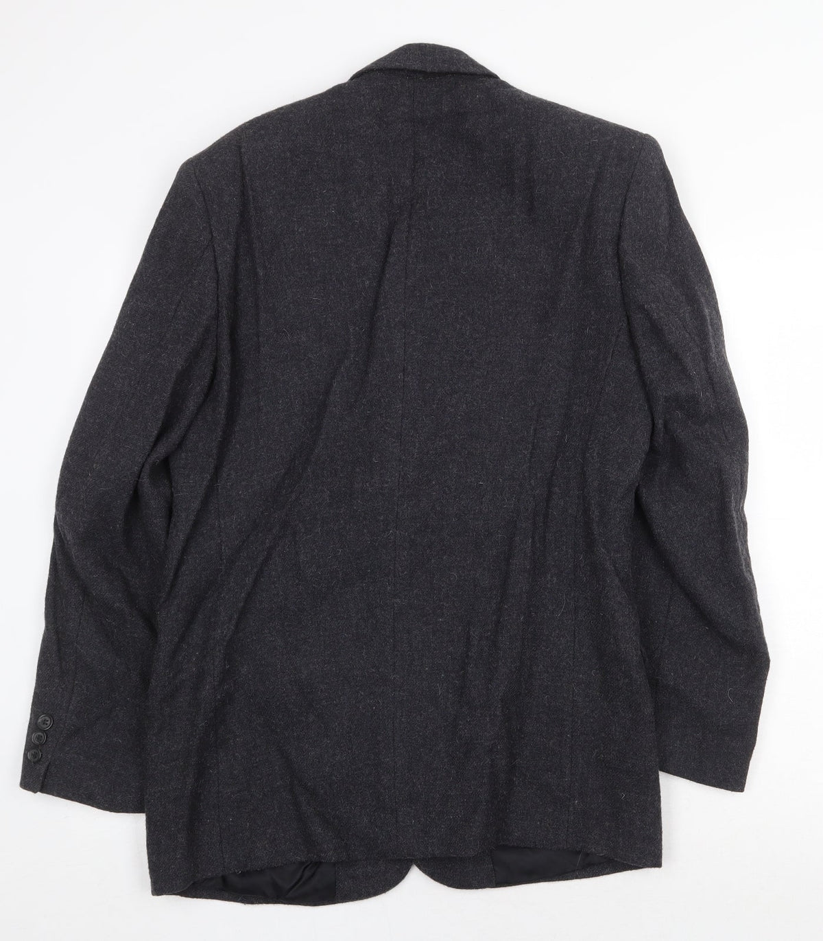 Classics Clothing Mens Grey Wool Jacket Suit Jacket Size 38 Regular