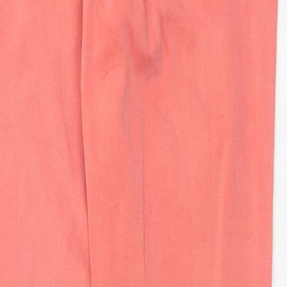 Zara Womens Pink Cotton Skinny Jeans Size 6 Regular Zip