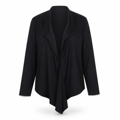 Mandy Marsh Womens Black Polyester Kimono Blouse Size 10 V-Neck