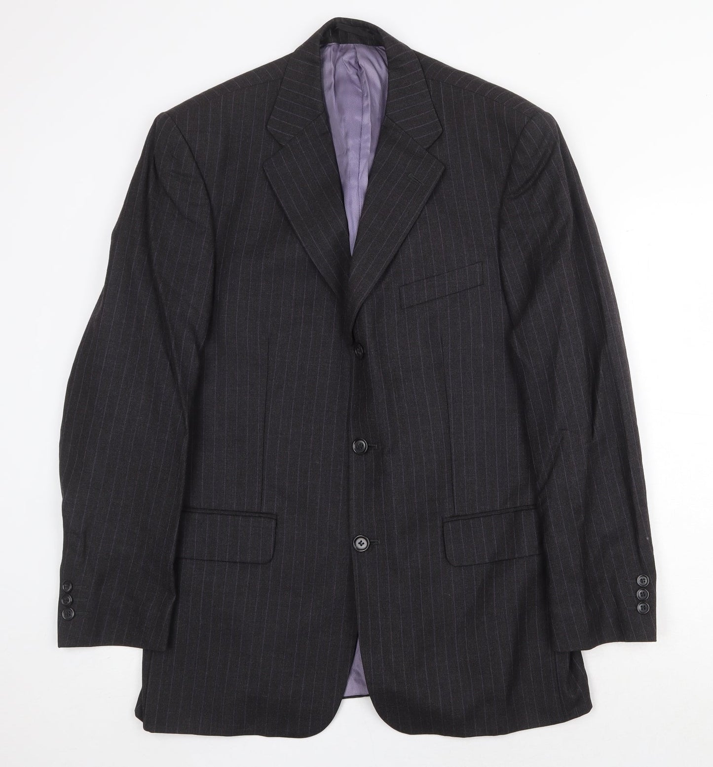 Mens UK Size 40 West Brook Regular Grey Suit Jacket