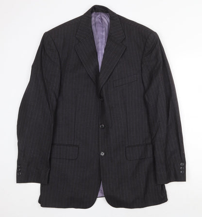 Mens UK Size 40 West Brook Regular Grey Suit Jacket