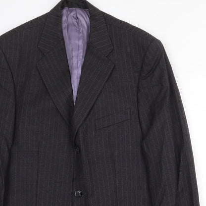 Mens UK Size 40 West Brook Regular Grey Suit Jacket