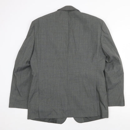 Mens UK Size 40 Chatsworth Regular Grey Suit Jacket