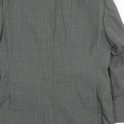 Mens UK Size 40 Chatsworth Regular Grey Suit Jacket