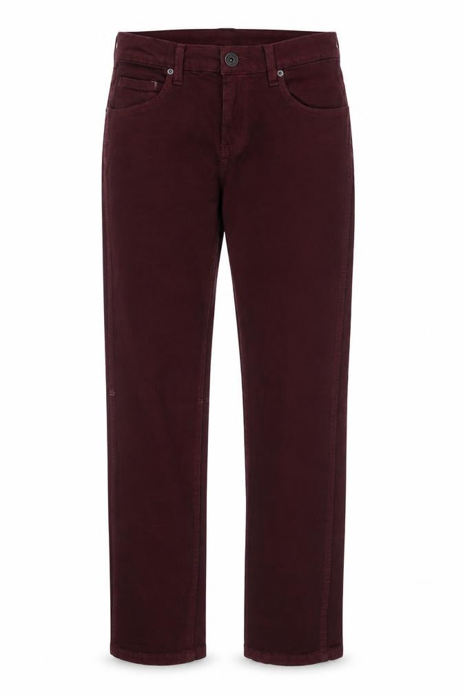 Womens UK Size 28 in Dr. Denim Regular Fit Straight Red Jeans