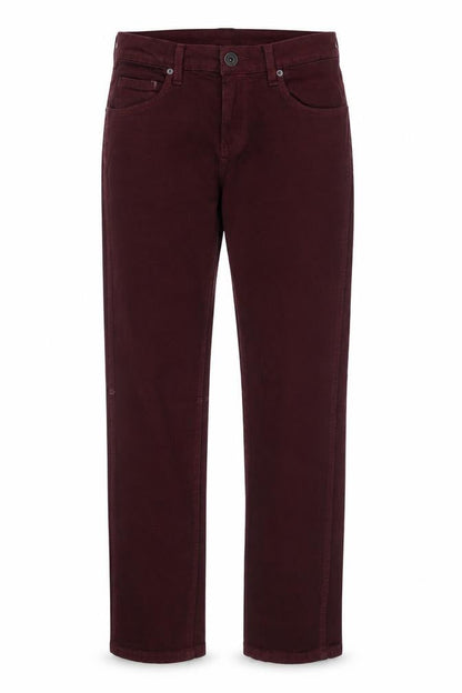 Womens UK Size 28 in Dr. Denim Regular Fit Straight Red Jeans