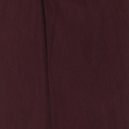 Womens UK Size 28 in Dr. Denim Regular Fit Straight Red Jeans
