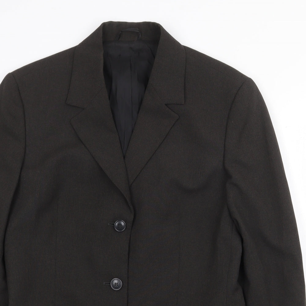 Mens UK Size 38 Preworn Regular Grey Suit Jacket