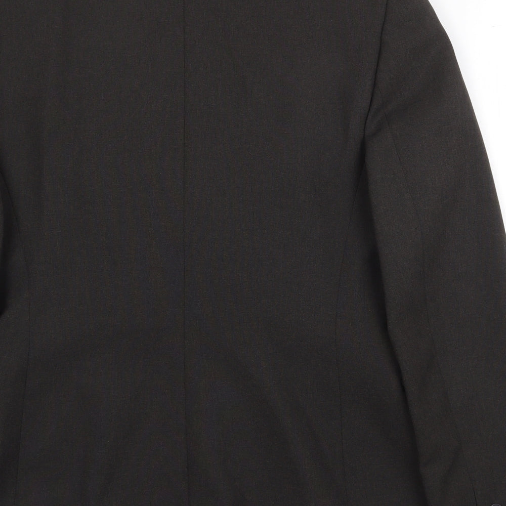 Mens UK Size 38 Preworn Regular Grey Suit Jacket