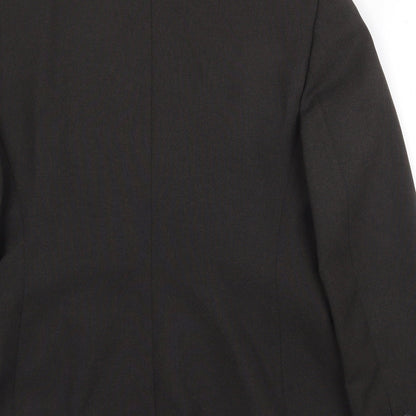 Mens UK Size 38 Preworn Regular Grey Suit Jacket