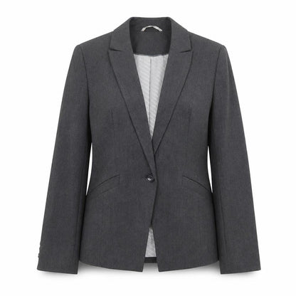 Womens UK Size 12 Marks and Spencer Regular Grey Blazer