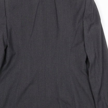 Womens UK Size 12 Marks and Spencer Regular Grey Blazer