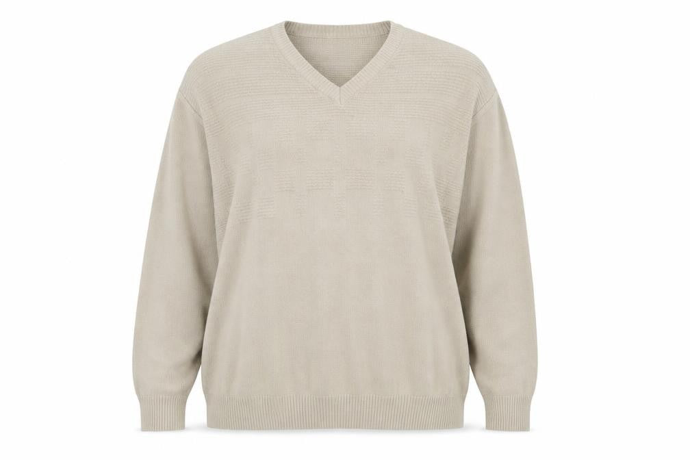 Womens UK Size 2XL Marks and Spencer Beige Pullover Jumper