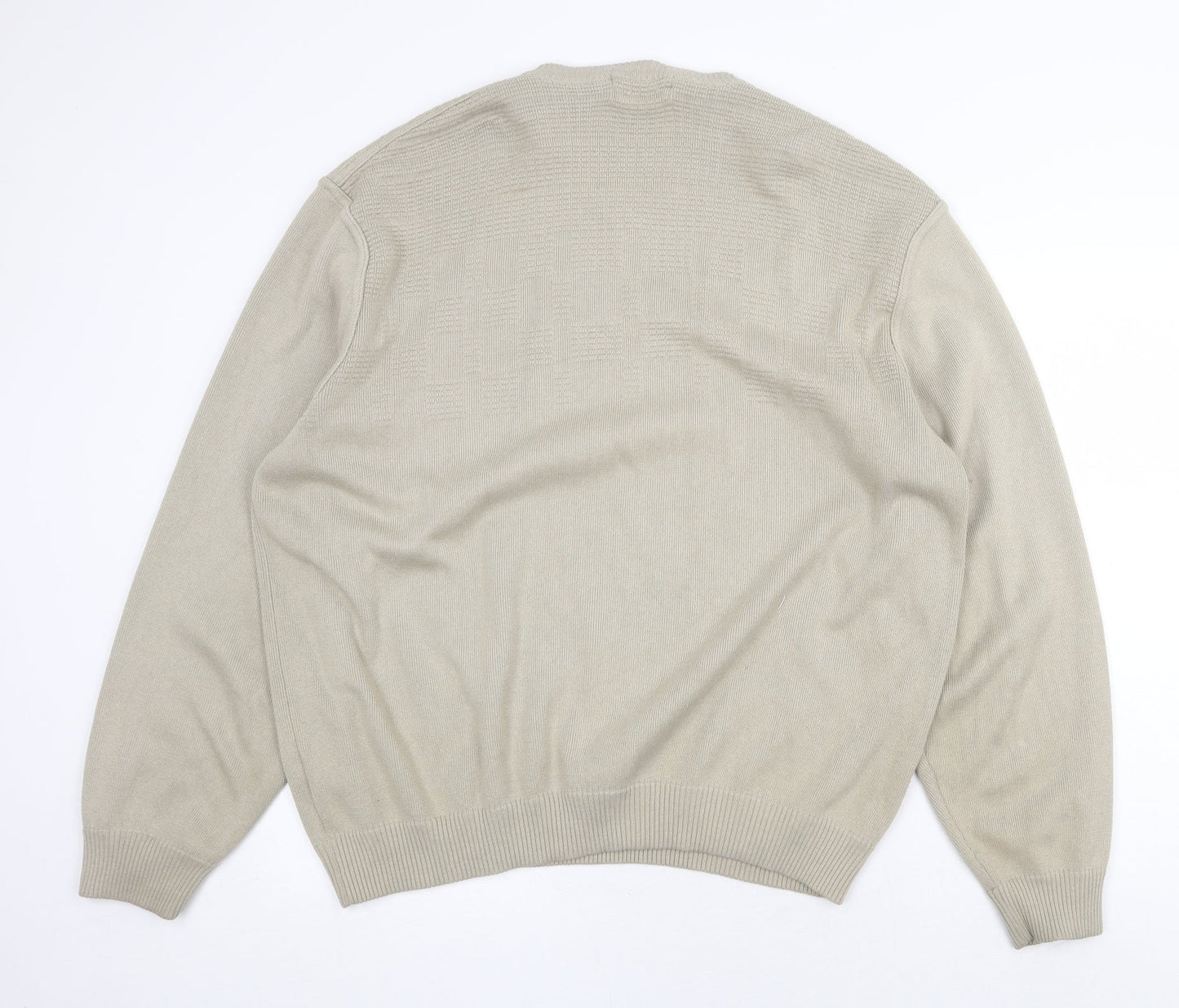 Womens UK Size 2XL Marks and Spencer Beige Pullover Jumper
