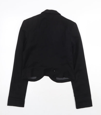 Womens UK Size 8 H&M Black Jacket