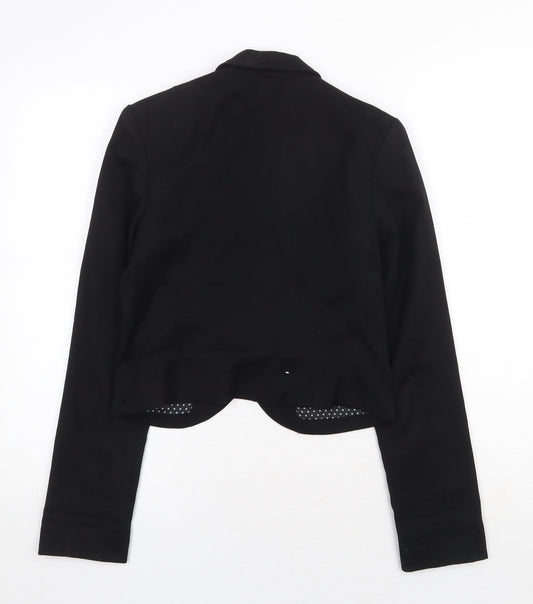 Womens UK Size 8 H&M Black Jacket