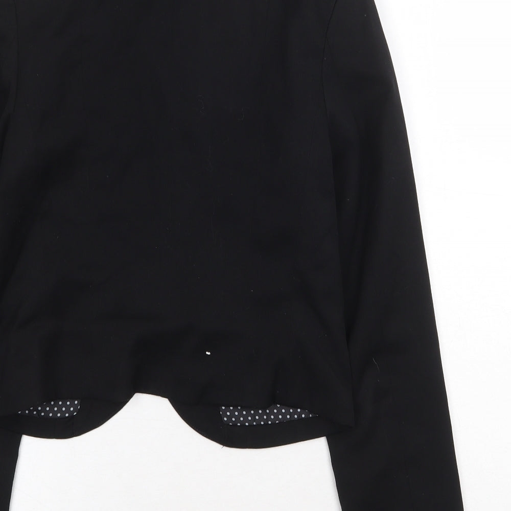 Womens UK Size 8 H&M Black Jacket
