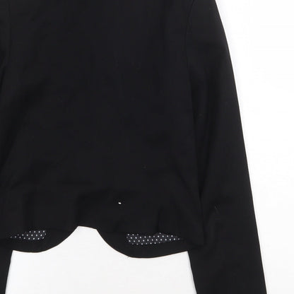 Womens UK Size 8 H&M Black Jacket