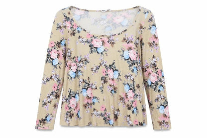 Womens UK Size 10 New Look Beige Basic Blouse