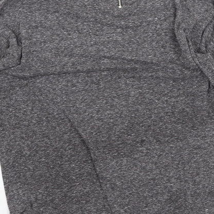 Womens UK Size 6 Select Grey Basic T-Shirt
