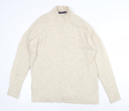 Womens UK Size M Garfield & Marks Beige Pullover Jumper