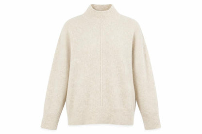 Womens UK Size M Garfield & Marks Beige Pullover Jumper