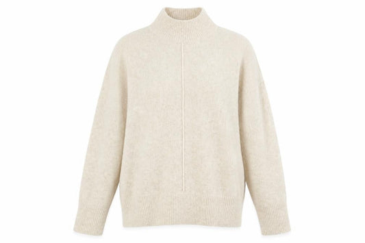 Womens UK Size M Garfield & Marks Beige Pullover Jumper