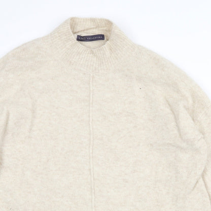 Womens UK Size M Garfield & Marks Beige Pullover Jumper