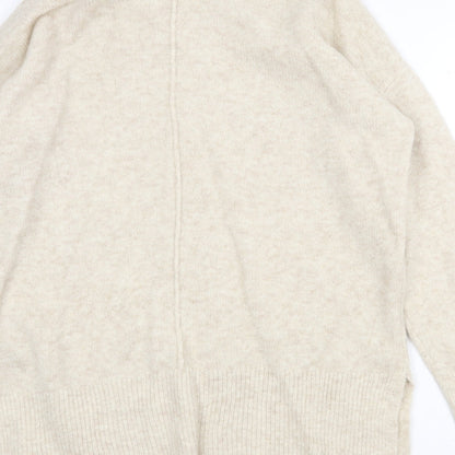 Womens UK Size M Garfield & Marks Beige Pullover Jumper