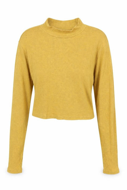 Womens UK Size L H&M Yellow Basic T-Shirt