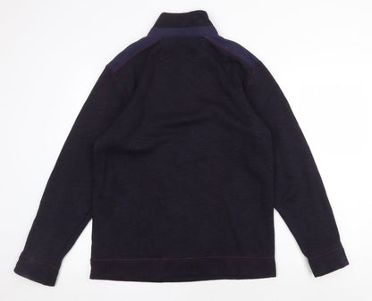 Mens UK Size S Easy Blue Pullover Sweatshirt