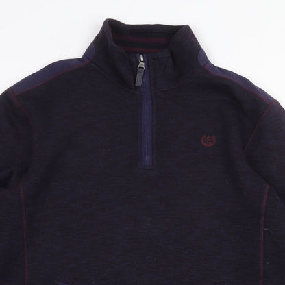 Mens UK Size S Easy Blue Pullover Sweatshirt