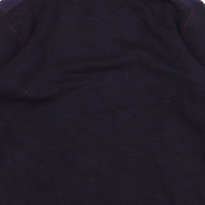 Mens UK Size S Easy Blue Pullover Sweatshirt
