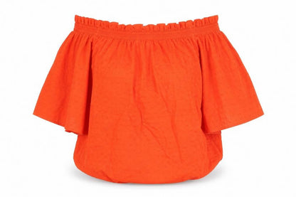 Womens UK Size 6 H&M Orange Basic Blouse
