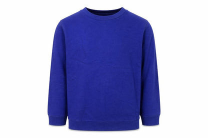 TU Boys Blue Cotton Pullover Sweatshirt Size 7 Years Pullover