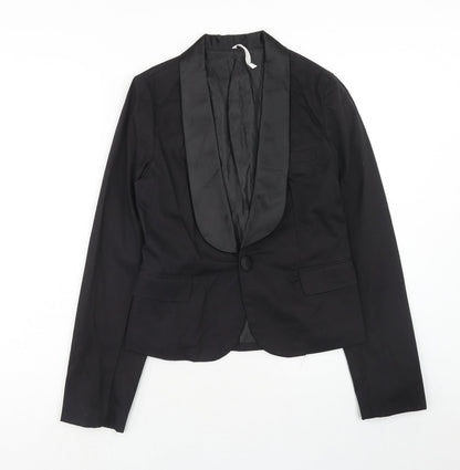 Womens UK Size 14 Miss Posh Black Jacket