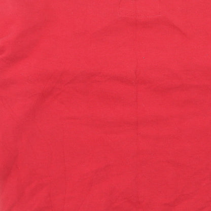 Atmosphere Womens Red Cotton Pullover Sweatshirt Size 6 Pullover - Christmas Pudding